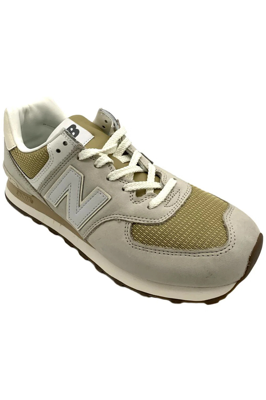 New Balance Men's Athletic Sneakers 574 Grey Matter/Silver - Medium